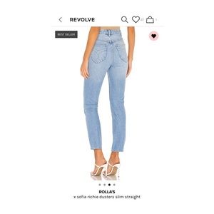 Rolla’s Jean x Sofia Richie Dusters slim straight